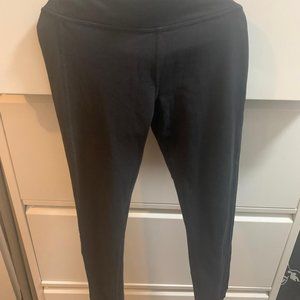 Athleta Girls Black Leggings Size 12 - Roll with the Scrunches Tight